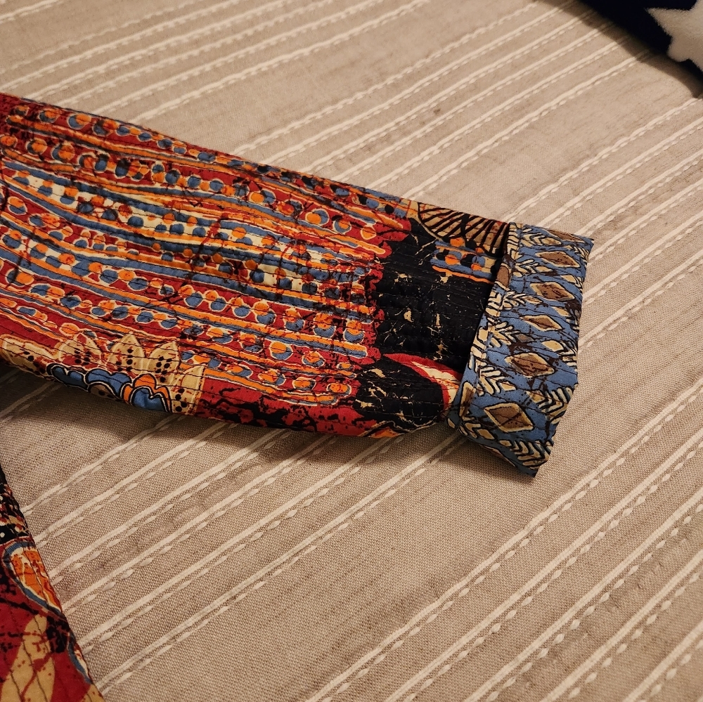 Beautiful Multi Colored Reversible Jacket Excelle… - image 3